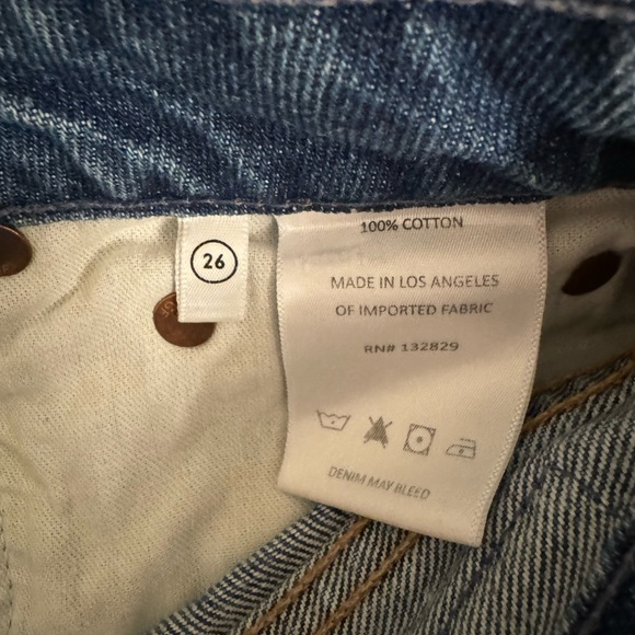 GRLFRND Helena High Rise Cut Off Short - Picture 5 of 5